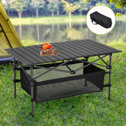 🏕️50% RABATT! 🪑 Tragbarer Campingtisch – Klappbar, stabil & schnell aufgebaut – Ideal für Camping, Picknick & Strand ☀️