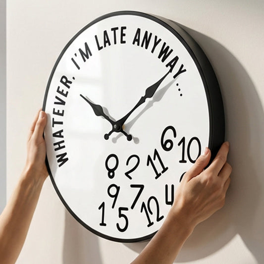 🔥Solange der Vorrat reicht 40 % Rabatt!🎉Kreative dekorative Uhr mit durcheinandergewürfelten Zahlen