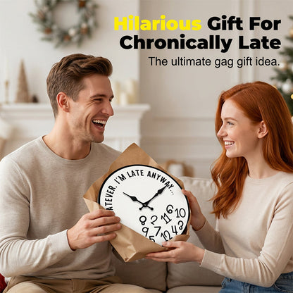 🔥Solange der Vorrat reicht 40 % Rabatt!🎉Kreative dekorative Uhr mit durcheinandergewürfelten Zahlen