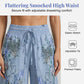 🔥 3.000+ VERKAUFT 💥 -50% 🌺 Damenhose mit weitem Bein 👖 luftiger Sitz, trendiger Print & maximaler Komfort ✨