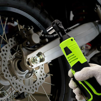 📢 50 % Rabatt !! ⏰🔒 Kabelloses elektrisches Ratschenschlüssel-Set, kompaktes Akku-Reparaturwerkzeug für Auto- & Heimwerker-Reparaturen
