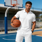 🔥Solange der Vorrat reicht 40 % Rabatt!🎉Zweiteiliges Sommer-Set für Herren aus Polohemd und Shorts