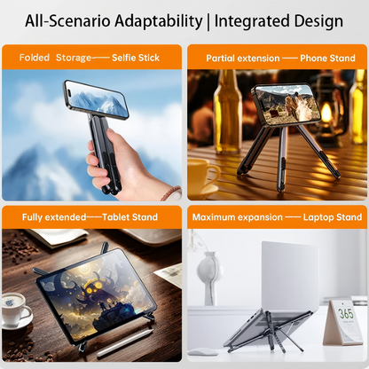 🧲 4-in-1 Multifunktionaler Magnetischer Geräteständer – flexibel, stabil & vielseitig für Smartphone, Tablet & mehr 📱💻