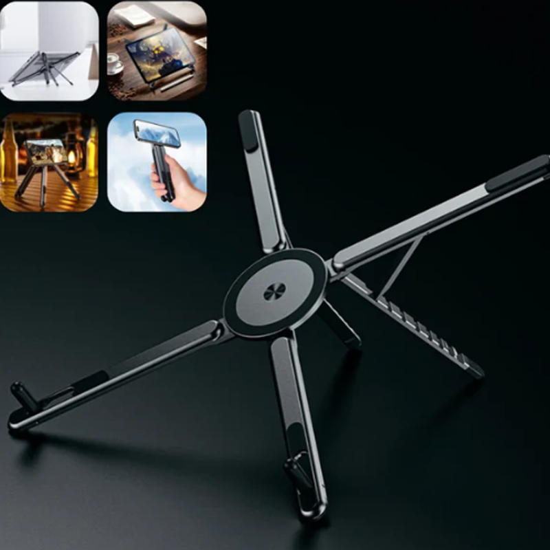 🧲 4-in-1 Multifunktionaler Magnetischer Geräteständer – flexibel, stabil & vielseitig für Smartphone, Tablet & mehr 📱💻