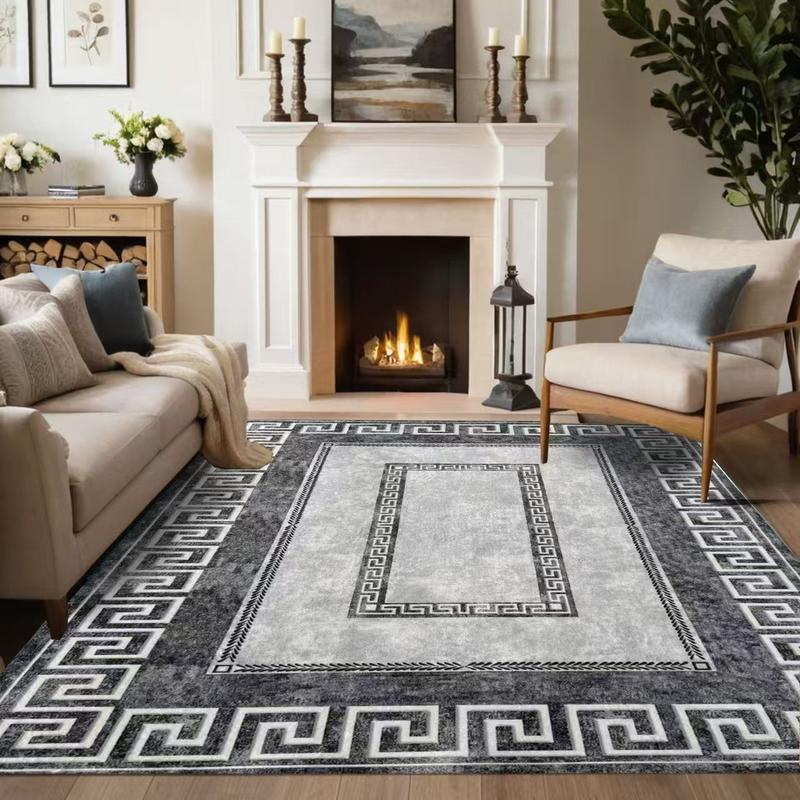 💐 Rutschfester Flachflor-Teppich – langlebig & sicher für Zuhause