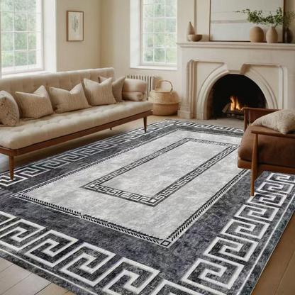 💐 Rutschfester Flachflor-Teppich – langlebig & sicher für Zuhause