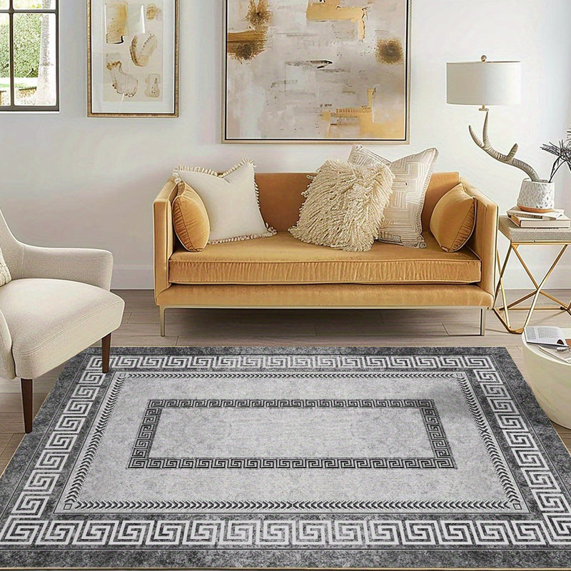 💐 Rutschfester Flachflor-Teppich – langlebig & sicher für Zuhause