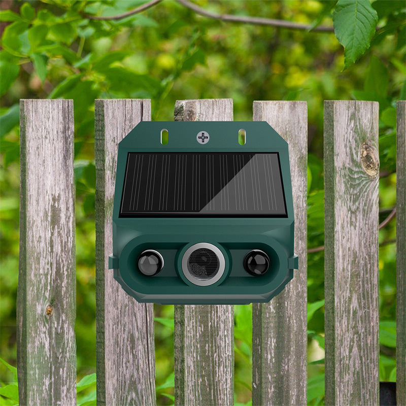 🥳2026 HEISSER VERKAUF🥳💞ÜBER 50.000 VERKAUFT!🌳🔊 50 % RABATT! Solarbetriebener Tiervertreiber – Ultraschall + Blinklicht. Wetterfest, 24/7-Schutz. Hält Schädlinge auf natürliche Weise fern. 🏡💚nn