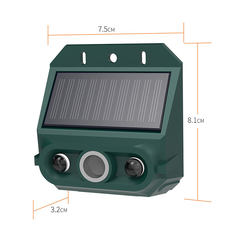 🥳2026 HEISSER VERKAUF🥳💞ÜBER 50.000 VERKAUFT!🌳🔊 50 % RABATT! Solarbetriebener Tiervertreiber – Ultraschall + Blinklicht. Wetterfest, 24/7-Schutz. Hält Schädlinge auf natürliche Weise fern. 🏡💚nn