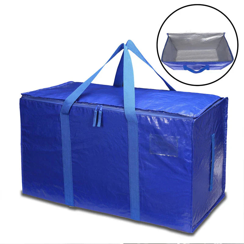 🏠 KAUFE 3, ERHALTE 1 GRATIS! 🛍️ Multifunktionale XL-Aufbewahrungstasche – Strapazierfähig, faltbar & großes Volumen – Ideal für Umzug, Reise & Haushalt ✈️