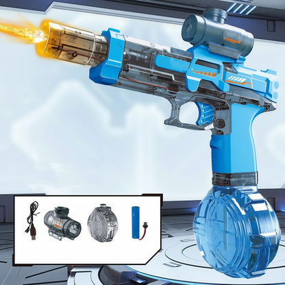 💦 50% RABATT FLASH SALE! Elektrische Wasserpistole mit großem Magazin – Schnellfeuer, große Reichweite & perfekt für Garten, Strand & Poolpartys 🔫💦 【Nur für kurze Zeit】✨