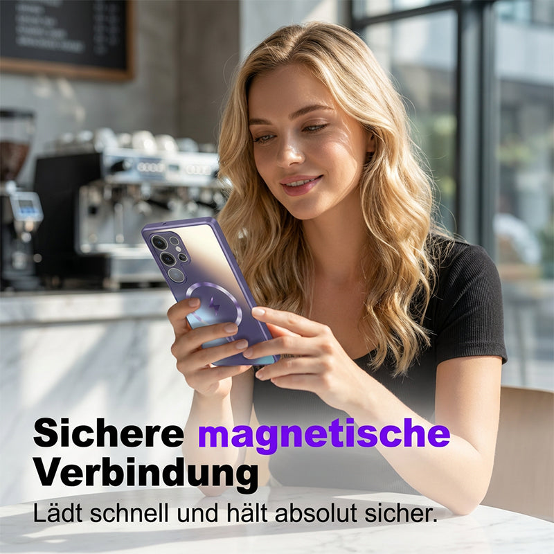 📱 Magnetische Hülle für Samsung Galaxy S26 Ultra / S25 / S24 – weiche AG-Matte, blitzartiger Magnetverschluss & voller Kameraschutz 🧲✨