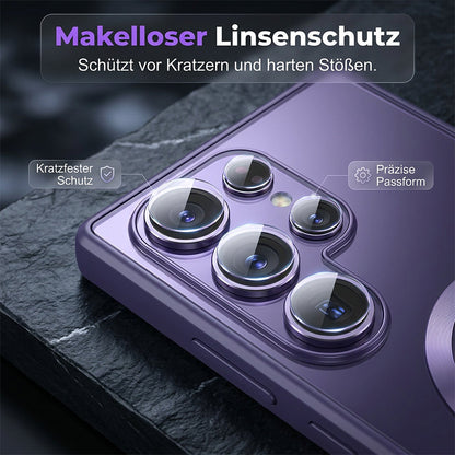 📱 Magnetische Hülle für Samsung Galaxy S26 Ultra / S25 / S24 – weiche AG-Matte, blitzartiger Magnetverschluss & voller Kameraschutz 🧲✨
