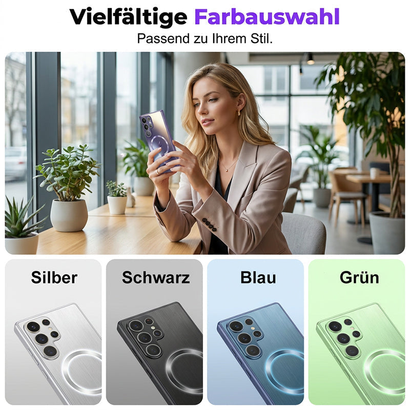 📱 Magnetische Hülle für Samsung Galaxy S26 Ultra / S25 / S24 – weiche AG-Matte, blitzartiger Magnetverschluss & voller Kameraschutz 🧲✨
