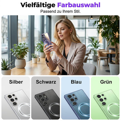 📱 Magnetische Hülle für Samsung Galaxy S26 Ultra / S25 / S24 – weiche AG-Matte, blitzartiger Magnetverschluss & voller Kameraschutz 🧲✨