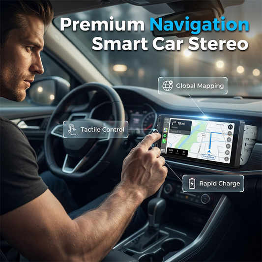 🚗📹Intelligentes Autoradio mit WLAN, GPS-Navigation und Rückfahrkamera