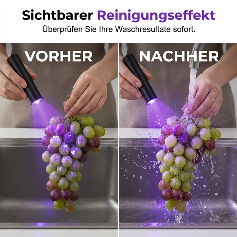 🔥Solange der Vorrat reicht 40 % Rabatt!🎉Wiederaufladbare UV-Schwarzlichtlampe zur Lebensmittelinspektion