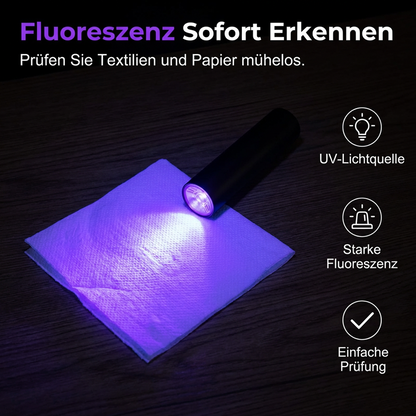 🔥Solange der Vorrat reicht 40 % Rabatt!🎉Wiederaufladbare UV-Schwarzlichtlampe zur Lebensmittelinspektion