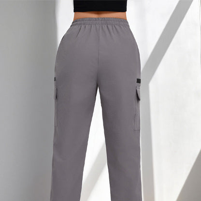 ✨Schnelltrocknende Damen Sporthose 🏃‍♀️ Leicht, Luftig & Mit Praktischen Taschen