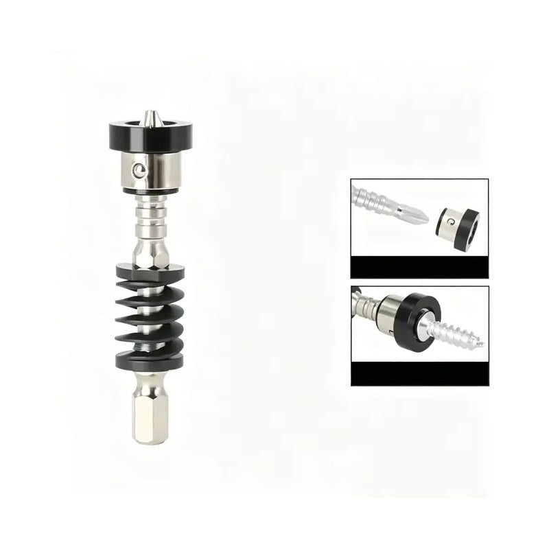 Magnetischer Schraubendreher-Bithalter mit Tiefenanschlag 🔩 Einstellen, einrasten, schrauben – perfekte Tiefe, jedes Mal ✨