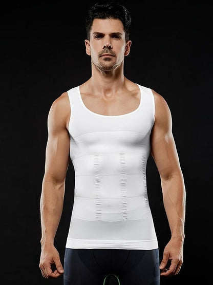 🎽 50% RABATT! ⚡Kompressionsshirt für Herren, Slim Fit, figurformendes Unterhemd