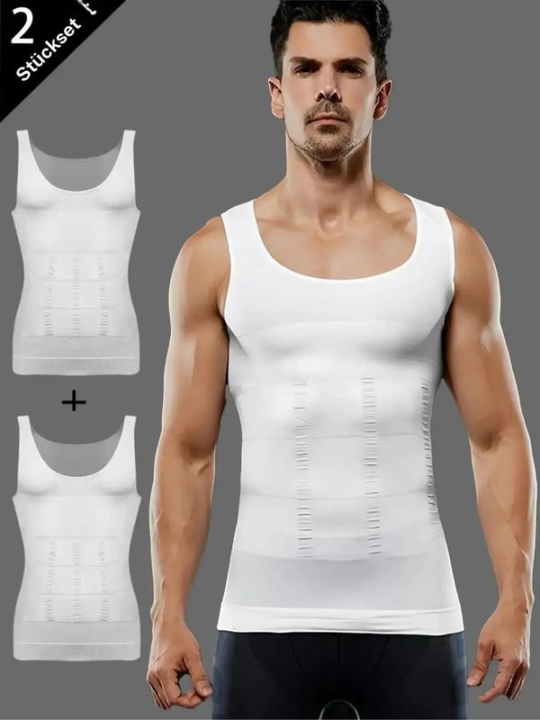 🎽 50% RABATT! ⚡Kompressionsshirt für Herren, Slim Fit, figurformendes Unterhemd