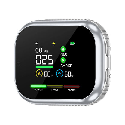 📢📢50 % Rabatt!!🏠✨Multigas‑Alarm mit LCD‑Display | CO‑, Gas‑ und Rauchmelder, Temperatur‑ und Luftfeuchtigkeitsüberwachung