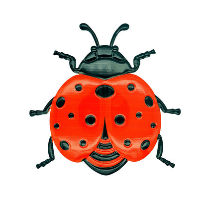 🐝 LIMITIERTE AKTION: 50 % RABATT! ✨ 3D-Insekten-Wanddekoration – Biene, Schmetterling, Marienkäfer, wetterbeständig