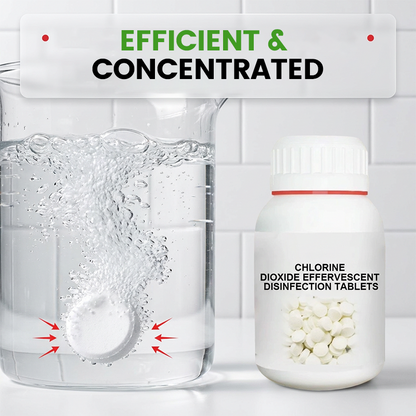 🔬Chlordioxid-Brausetabletten zur Desinfektion🐟💧