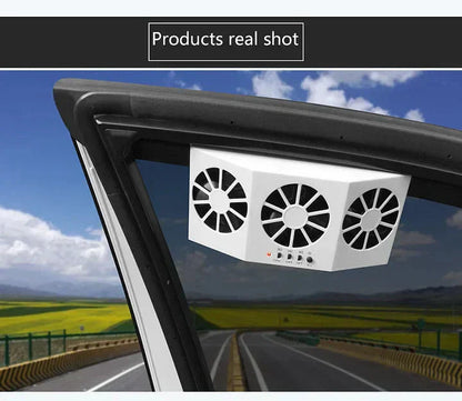 Das neue Solar-Autokühlgerät [Luftzirkulations-Abluftventilator]
