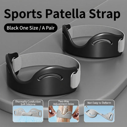 🔥50% SOMMER-RABATT | 1 Paar Patellaband Kniestütze 🏃 Stoßdämpfend & atmungsaktiv für Laufen, Sport & Alltag