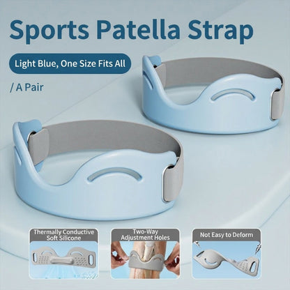 🔥50% SOMMER-RABATT | 1 Paar Patellaband Kniestütze 🏃 Stoßdämpfend & atmungsaktiv für Laufen, Sport & Alltag