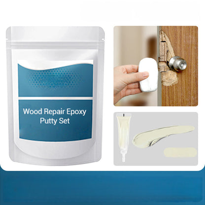 🛠️ KAUF 2 ERHALTE 1 GRATIS! ✨ Holzreparatur-Epoxidspachtel-Set – Hochfest & formbar – Schleifbar, ideal für Möbel, Böden oder Bastelprojekte – färbbar und wasserfest 🌲