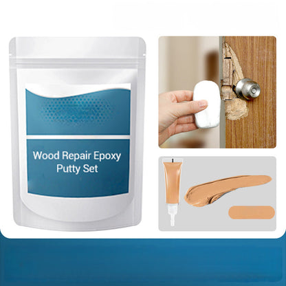 🛠️ KAUF 2 ERHALTE 1 GRATIS! ✨ Holzreparatur-Epoxidspachtel-Set – Hochfest & formbar – Schleifbar, ideal für Möbel, Böden oder Bastelprojekte – färbbar und wasserfest 🌲
