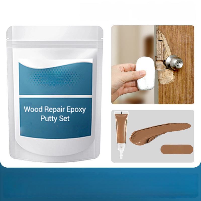 🛠️ KAUF 2 ERHALTE 1 GRATIS! ✨ Holzreparatur-Epoxidspachtel-Set – Hochfest & formbar – Schleifbar, ideal für Möbel, Böden oder Bastelprojekte – färbbar und wasserfest 🌲