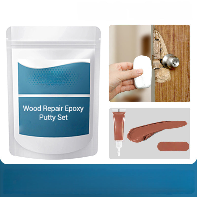 🛠️ KAUF 2 ERHALTE 1 GRATIS! ✨ Holzreparatur-Epoxidspachtel-Set – Hochfest & formbar – Schleifbar, ideal für Möbel, Böden oder Bastelprojekte – färbbar und wasserfest 🌲
