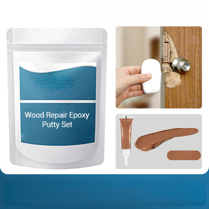 🛠️ KAUF 2 ERHALTE 1 GRATIS! ✨ Holzreparatur-Epoxidspachtel-Set – Hochfest & formbar – Schleifbar, ideal für Möbel, Böden oder Bastelprojekte – färbbar und wasserfest 🌲