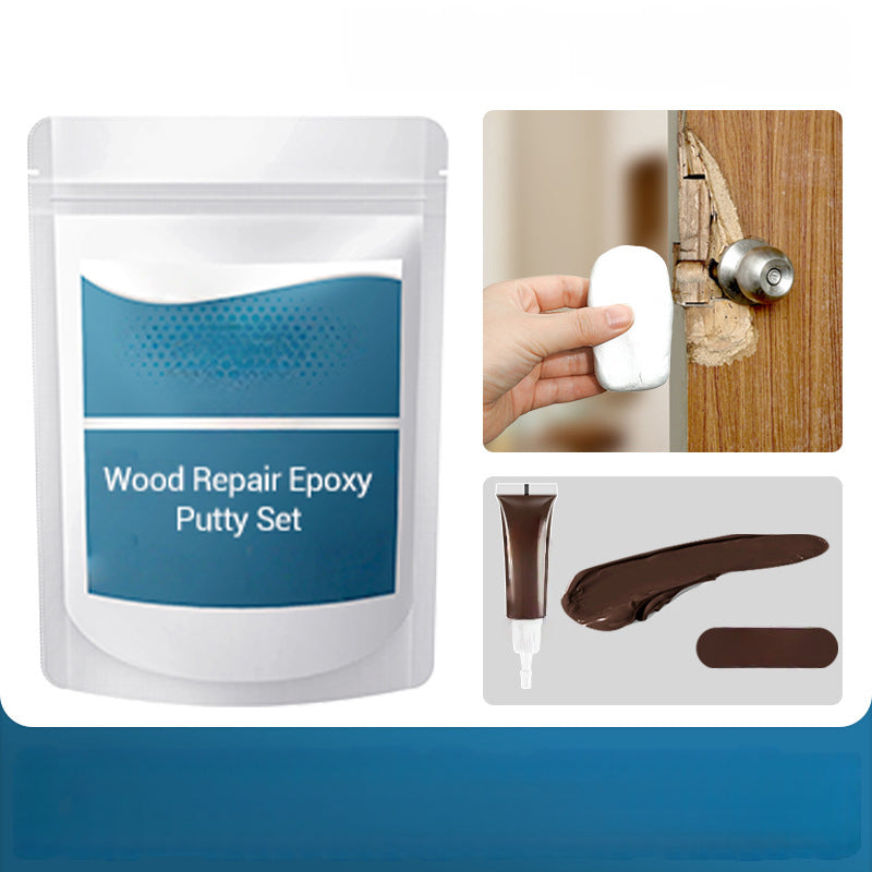 🛠️ KAUF 2 ERHALTE 1 GRATIS! ✨ Holzreparatur-Epoxidspachtel-Set – Hochfest & formbar – Schleifbar, ideal für Möbel, Böden oder Bastelprojekte – färbbar und wasserfest 🌲