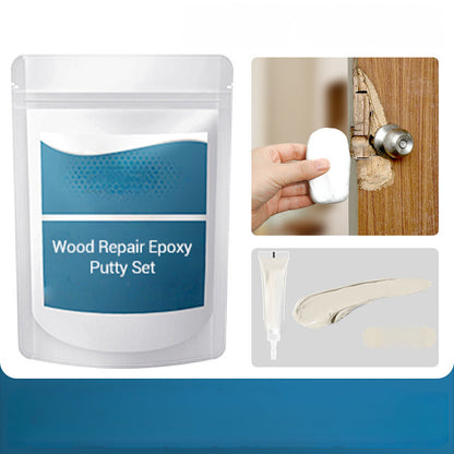 🛠️ KAUF 2 ERHALTE 1 GRATIS! ✨ Holzreparatur-Epoxidspachtel-Set – Hochfest & formbar – Schleifbar, ideal für Möbel, Böden oder Bastelprojekte – färbbar und wasserfest 🌲
