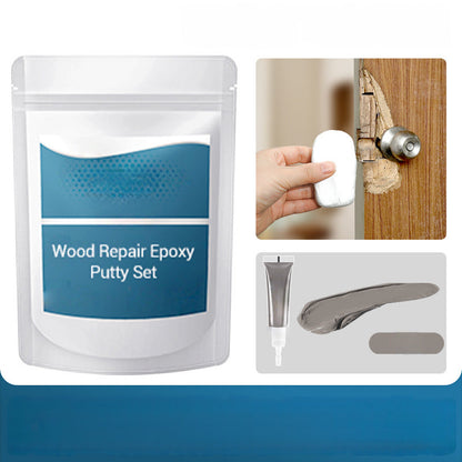 🛠️ KAUF 2 ERHALTE 1 GRATIS! ✨ Holzreparatur-Epoxidspachtel-Set – Hochfest & formbar – Schleifbar, ideal für Möbel, Böden oder Bastelprojekte – färbbar und wasserfest 🌲