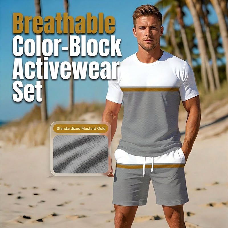 🔥JETZT 50 % RABATT!🔥  Leichtes Freizeit-Outfit für Herren – Schnelltrocknend & elastisch – Perfekt für Fitness, Laufen oder entspannte Tage – atmungsaktiv und bequem 🏃‍♂️