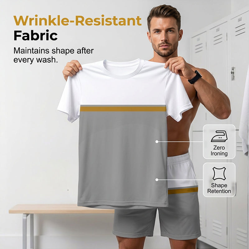 🔥JETZT 50 % RABATT!🔥  Leichtes Freizeit-Outfit für Herren – Schnelltrocknend & elastisch – Perfekt für Fitness, Laufen oder entspannte Tage – atmungsaktiv und bequem 🏃‍♂️