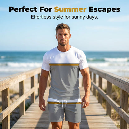 🔥JETZT 50 % RABATT!🔥  Leichtes Freizeit-Outfit für Herren – Schnelltrocknend & elastisch – Perfekt für Fitness, Laufen oder entspannte Tage – atmungsaktiv und bequem 🏃‍♂️
