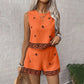 👚🌸 Women's Bohemian Print Sleeveless Top & Shorts Set – 40% RABATT! Boho-Print, ärmellos, perfekt für Sommer & Urlaub. 🔥☀️