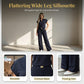 👚🔥 50% RABATT! Damen Chic Zweiteiler-Set: Bequemes Polo-Top & Wide-Leg-Hose | Elegant für jeden Tag & jede Gelegenheit 🌸