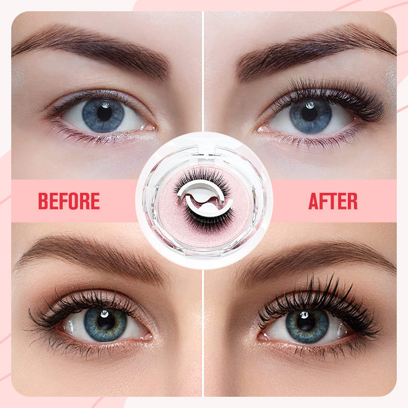 ✨ Nur heute: 2 zum Preis von 1 – jedes Paar nur 6,99 €! Wiederverwendbare selbstklebende Wimpern – ohne Kleber, natürlich & langlebig für jeden Look 💄