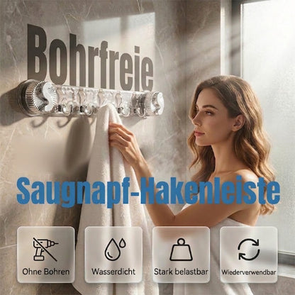 🔥Solange der Vorrat reicht 40 % Rabatt!🎉Minimalistische Hakenleiste mit Saugnapf