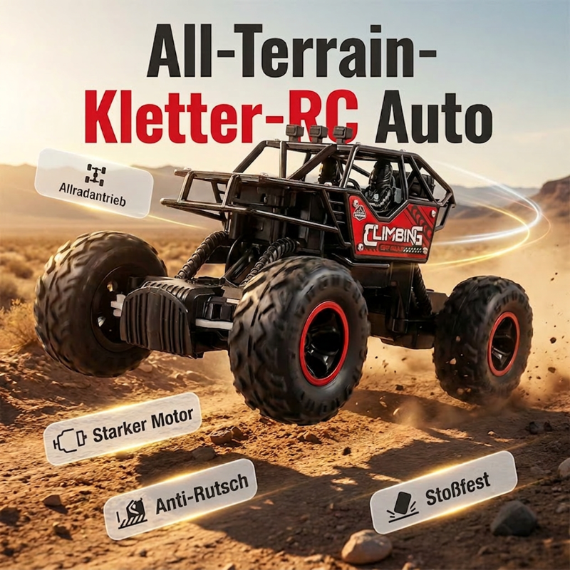 🚙⚡ 50% RABATT! Ferngesteuertes Offroad-Auto – Robust, schnell & bereit für jedes Gelände 🏔️✨