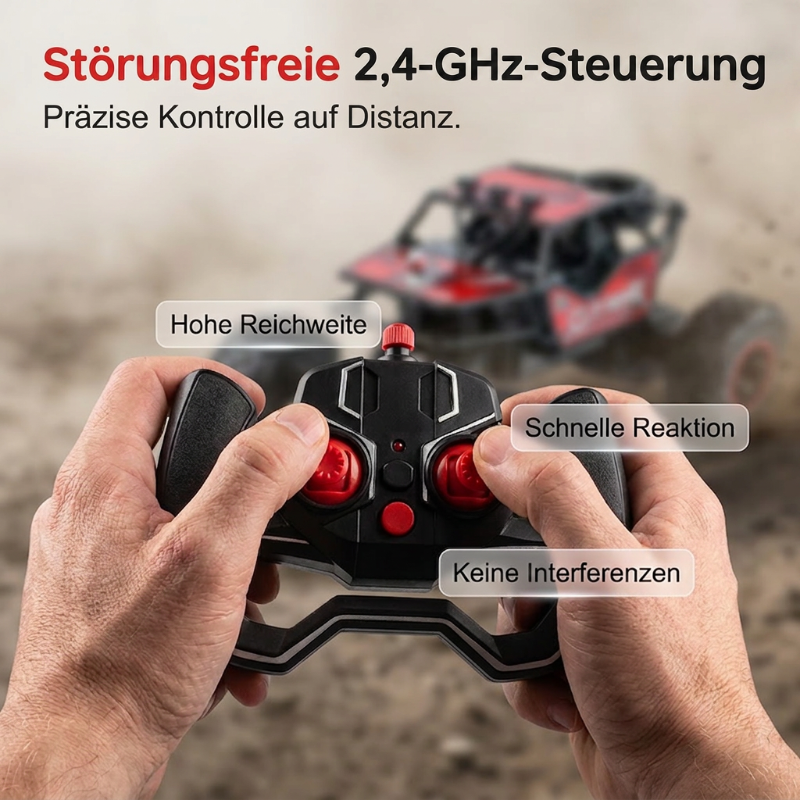 🚙⚡ 50% RABATT! Ferngesteuertes Offroad-Auto – Robust, schnell & bereit für jedes Gelände 🏔️✨