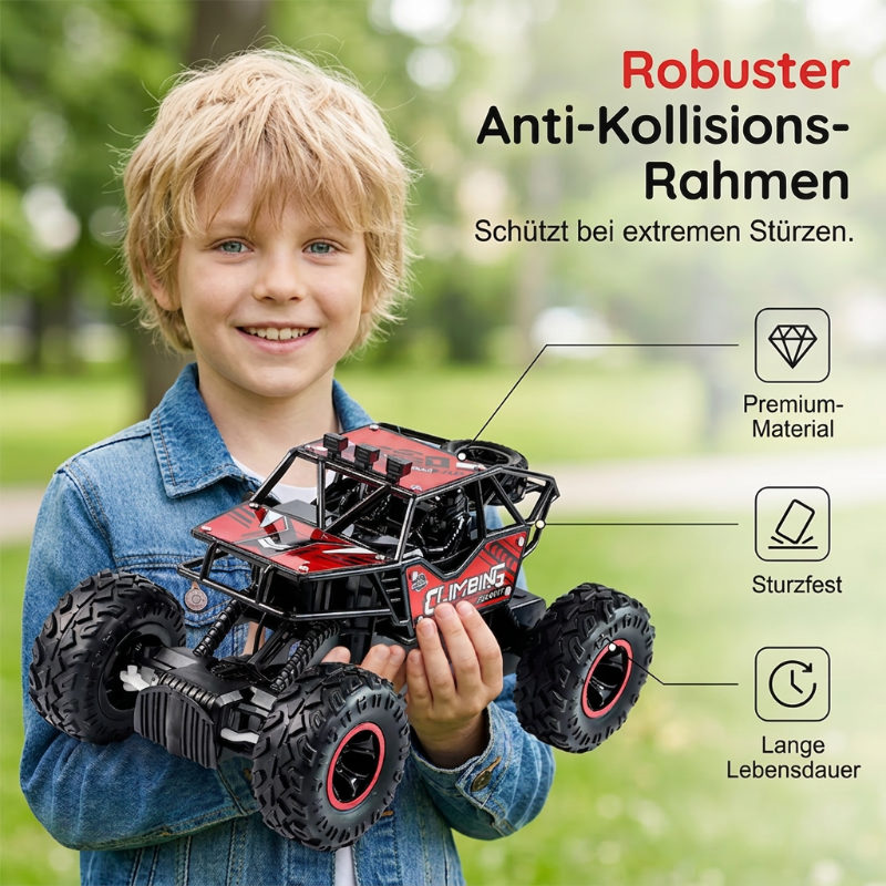 🚙⚡ 50% RABATT! Ferngesteuertes Offroad-Auto – Robust, schnell & bereit für jedes Gelände 🏔️✨